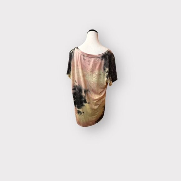 NWT women’s Torrid Girlfriend Tee Signature Jersey Tie Dye Not For Everyone 1 1X - Picture 6 of 11